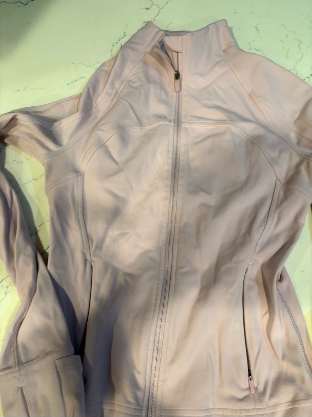 lululemon Blush Pink Full-Zip DEFINE Jacket XS Great price